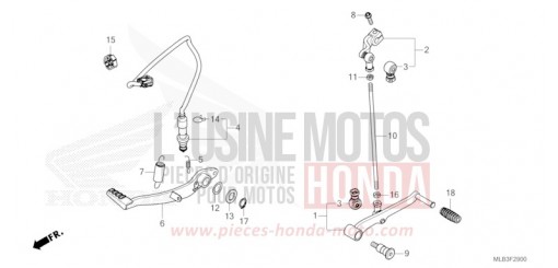 PEDALE CB750AP de 2024